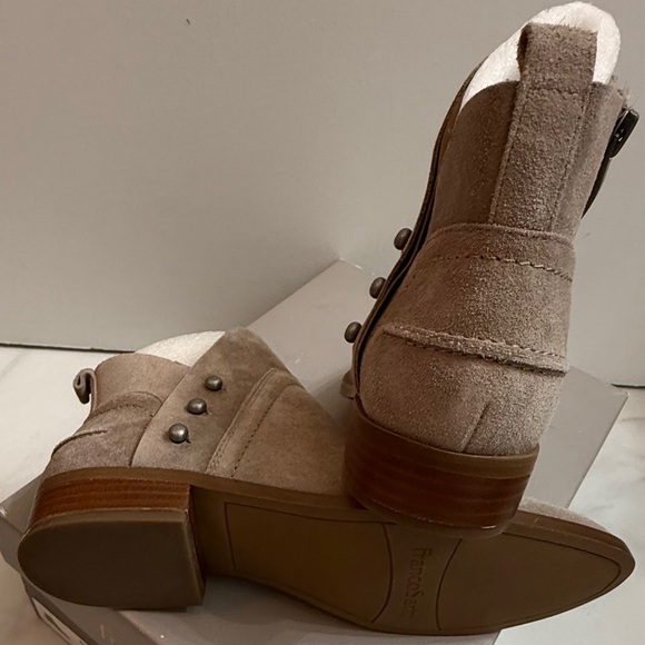 Franco Sarto Robin Ankle Boots in Cocco Size 6 NEW W/BOX ✨ - Picture 5 of 8